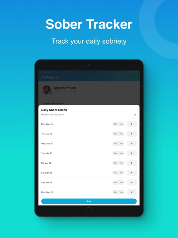 Sober: Recovery Tracker screenshot 8