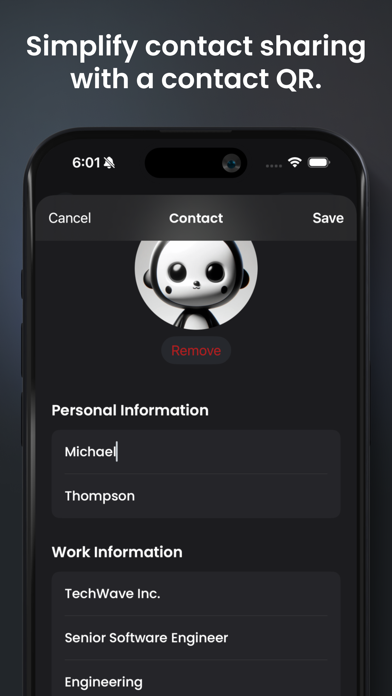 SoCard: Digital Business Card screenshot 2