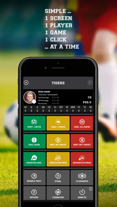Soccer Simple Stats Tracker screenshot 9