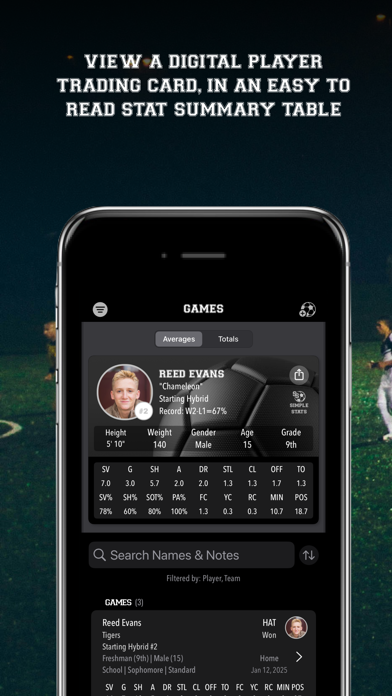 Soccer Simple Stats Tracker screenshot 5