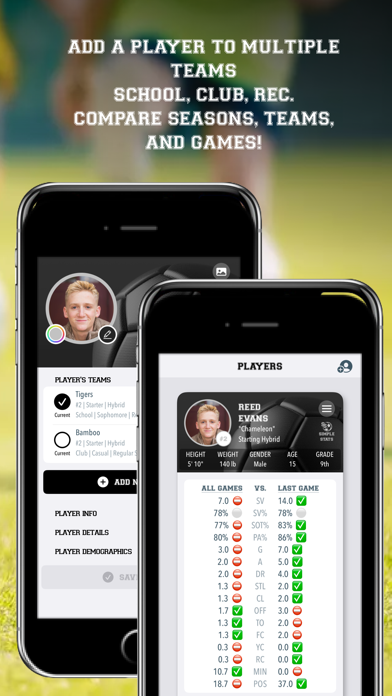 Soccer Simple Stats Tracker screenshot 6