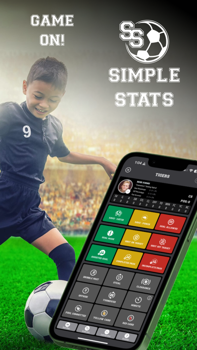 Soccer Simple Stats Tracker screenshot 10