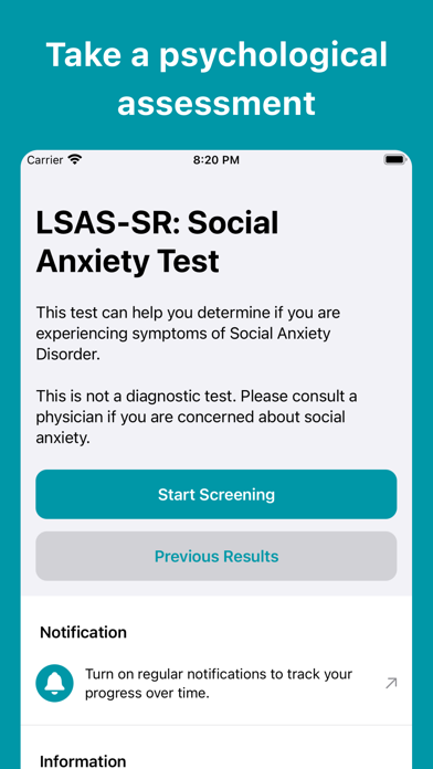 Social Anxiety Test screenshot 3