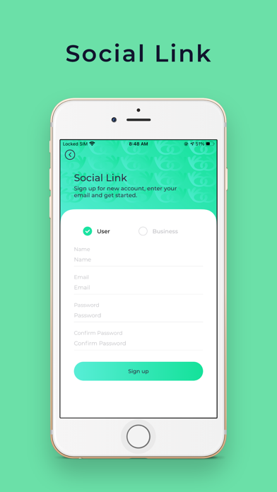 Social Link App screenshot 2