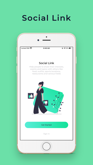 Social Link App screenshot 4