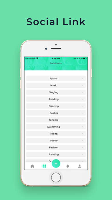 Social Link App screenshot 1