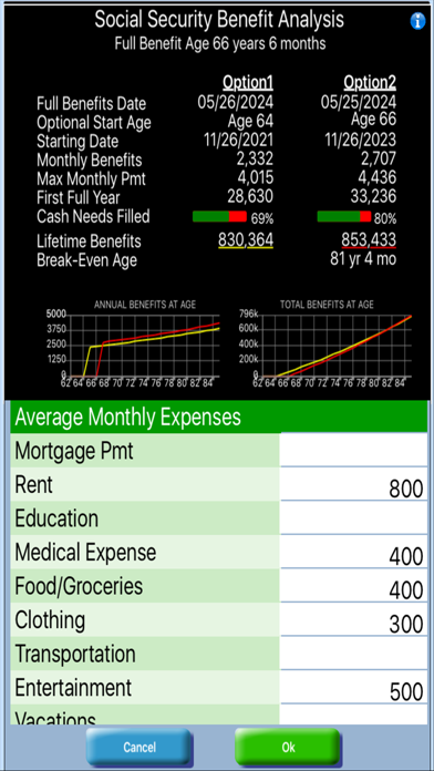 Social Security Optimizer:Boss screenshot 3