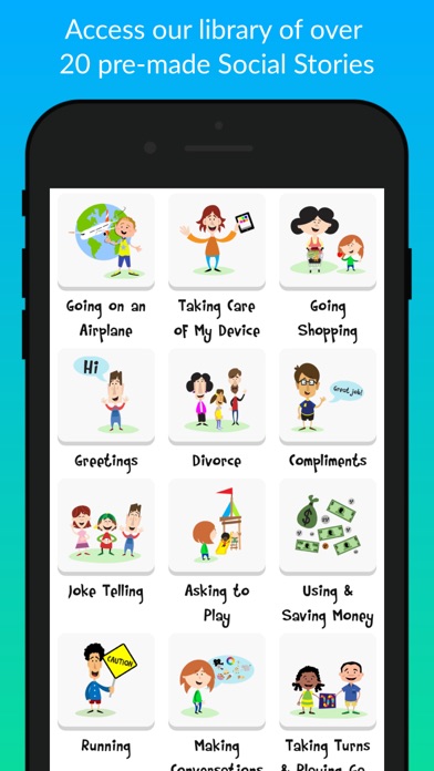 Social Story Creator & Library screenshot 1