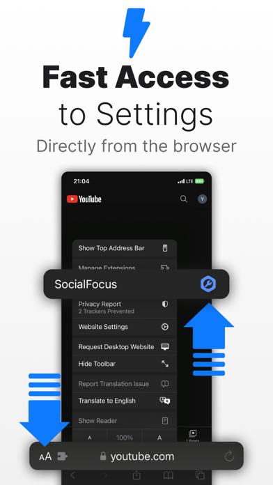 SocialFocus: Hide Distractions screenshot 2