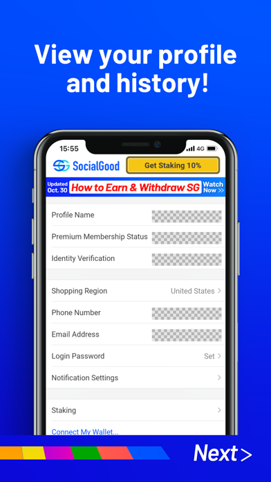 SocialGood:Crypto Rewards screenshot 2