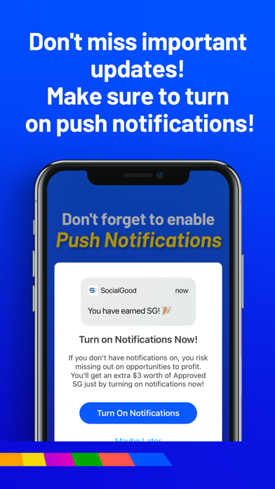 SocialGood:Crypto Rewards screenshot 1