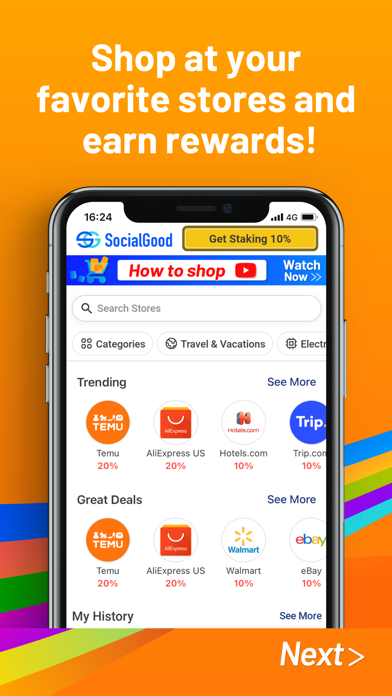 SocialGood:Crypto Rewards screenshot 3