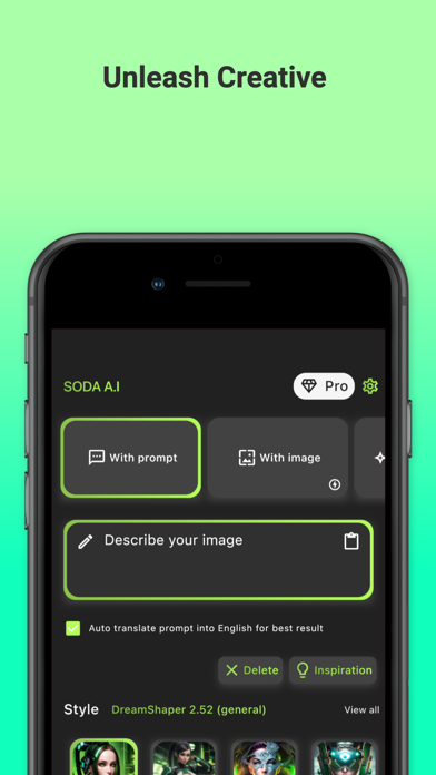 SODA AI Art Unleash Creativity screenshot 5