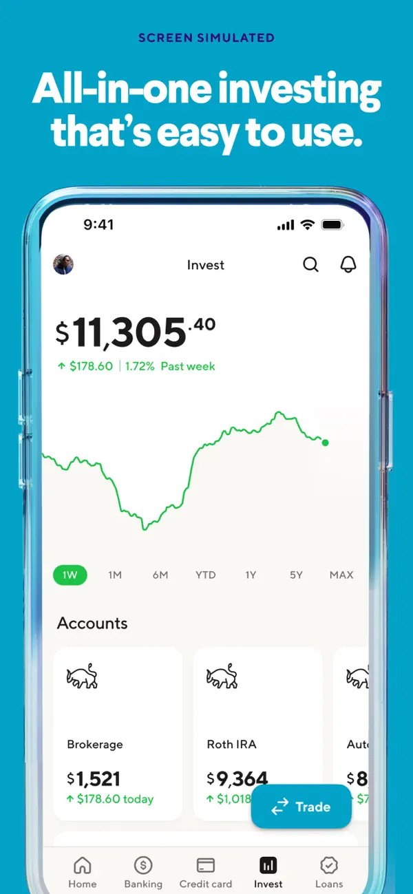 SoFi: Bank, Invest & Crypto screenshot 3