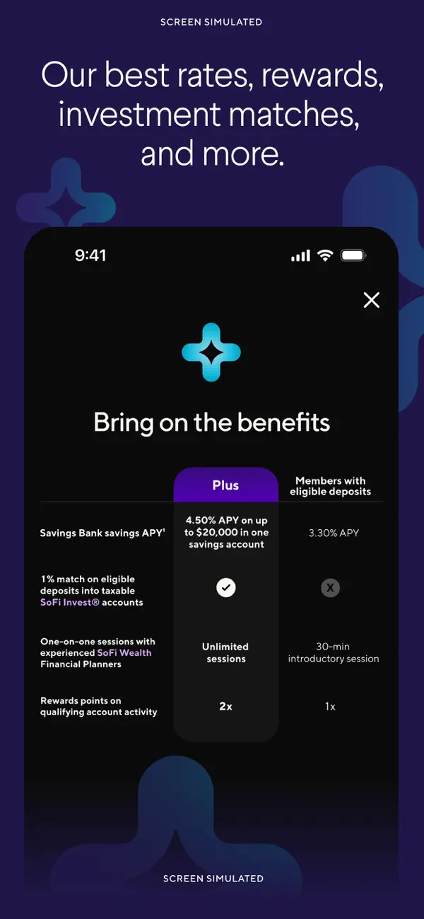SoFi: Bank, Invest & Crypto screenshot 1