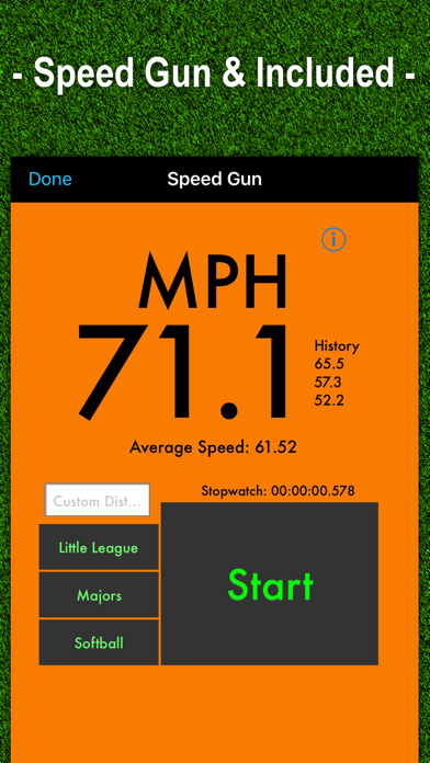 Softball Stats Tracker Pro screenshot 1
