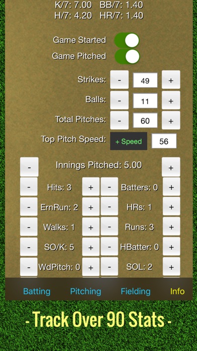 Softball Stats Tracker Pro screenshot 5