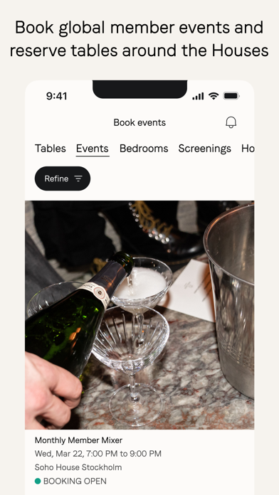 Soho House screenshot 5