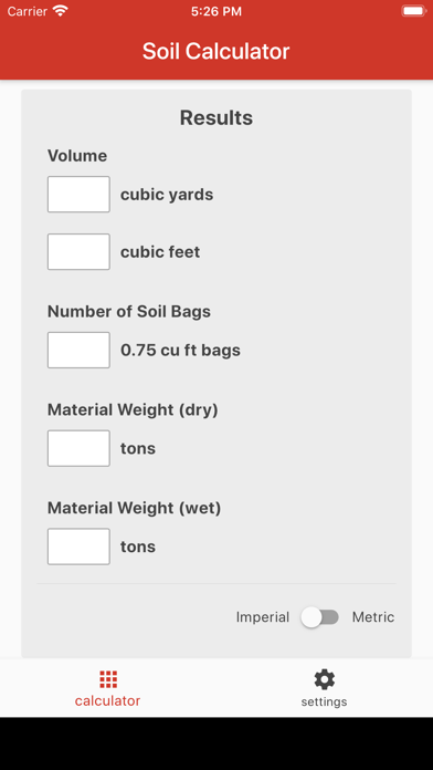 Soil Calculator Plus screenshot 1