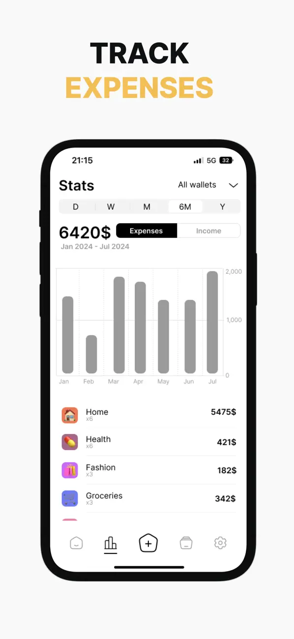 Soldi - Expense Tracker Budget screenshot 4