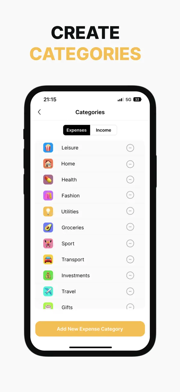 Soldi - Expense Tracker Budget screenshot 1