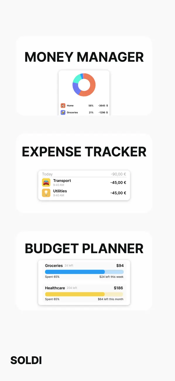 Soldi - Expense Tracker Budget screenshot 6