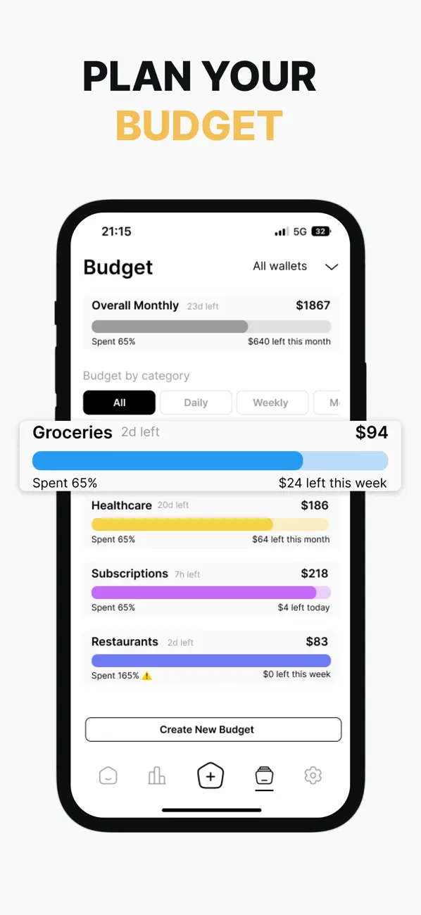 Soldi - Expense Tracker Budget screenshot 3