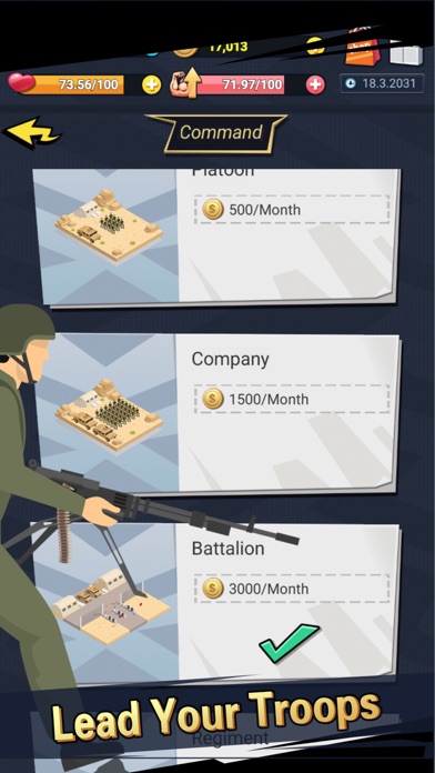 Soldier Life Simulator Games screenshot 1