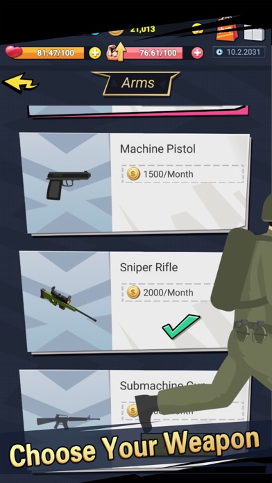 Soldier Life Simulator Games screenshot 2