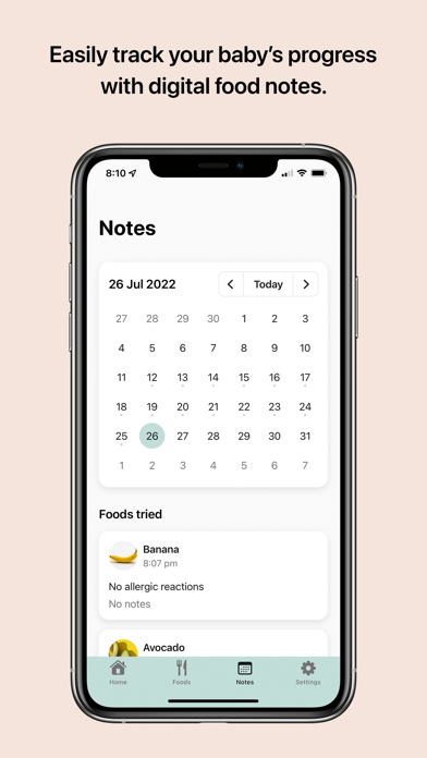 Solid - Baby Food Tracker screenshot 3