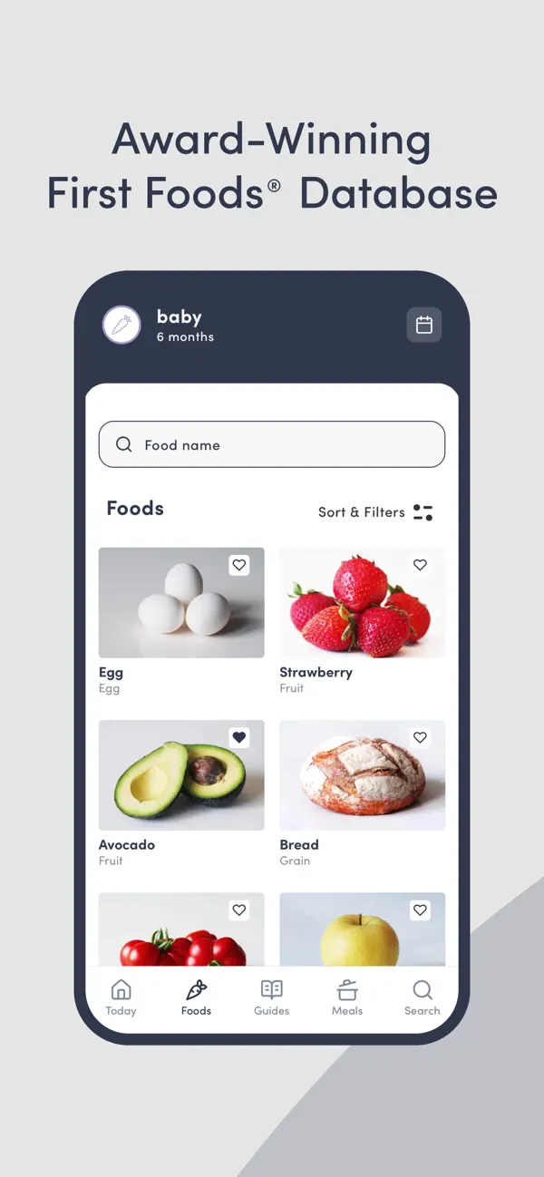 Solid Starts: Baby First Foods screenshot 3