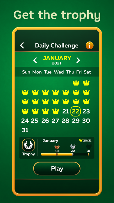 Solitaire Play - Card Klondike screenshot 1