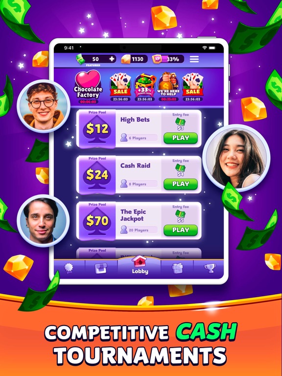 Solitaire Smash: Real Cash! screenshot 5