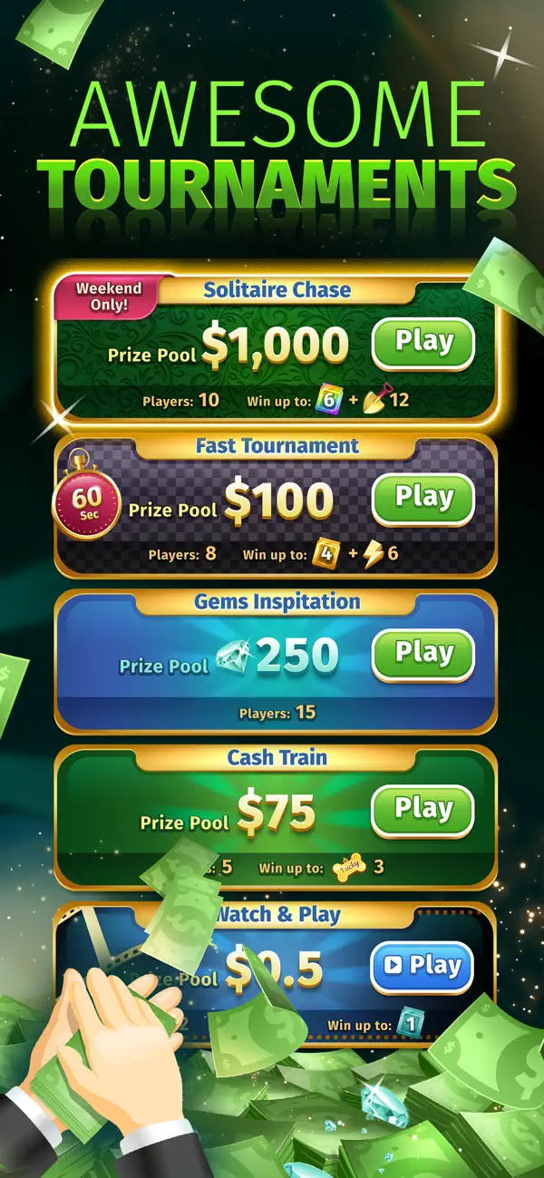 Solitaire Stash: Win Real Cash screenshot 4