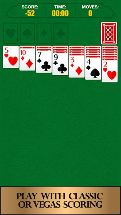 Solitary Classic card game screenshot 2