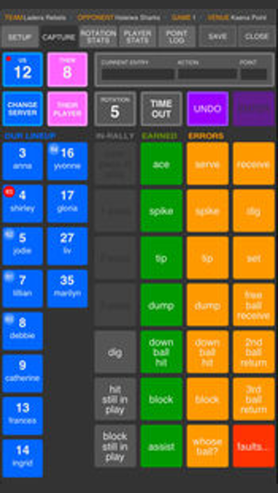 SoloStats 123 Volleyball Stats screenshot 5