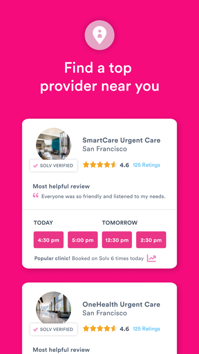 Solv: Easy Same-Day Healthcare screenshot 6
