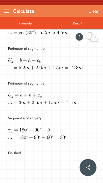 Solve Right Triangle screenshot 1