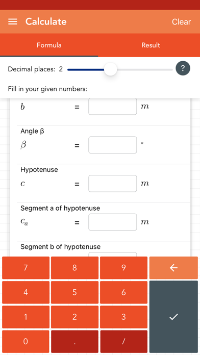Solve Right Triangle screenshot 4