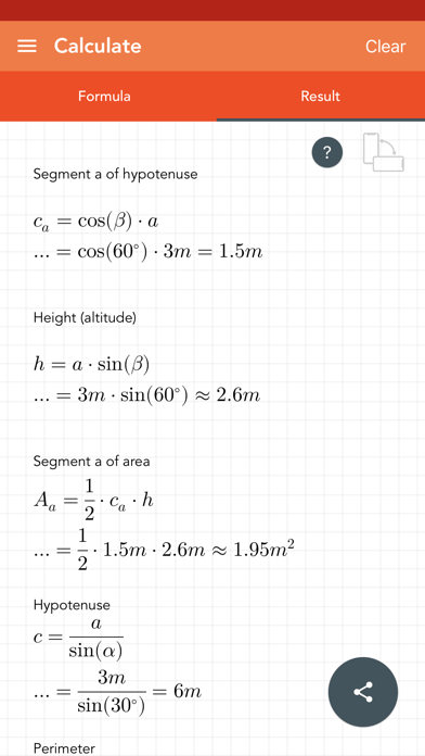 Solve Right Triangle screenshot 3