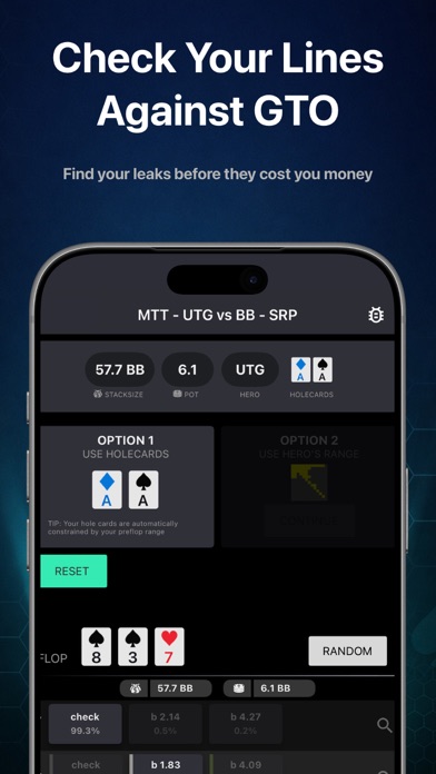 Solver+ - GTO Poker Strategy screenshot 2