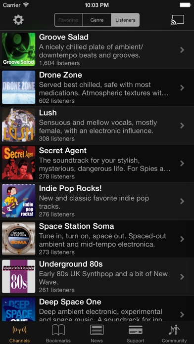 SomaFM Radio Player screenshot 5