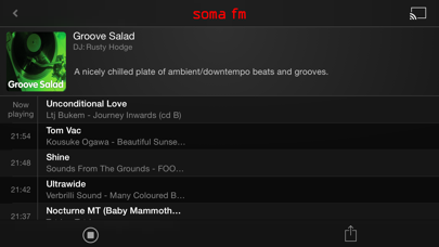 SomaFM Radio Player screenshot 1