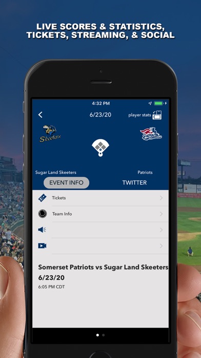 Somerset Patriots Baseball screenshot 3