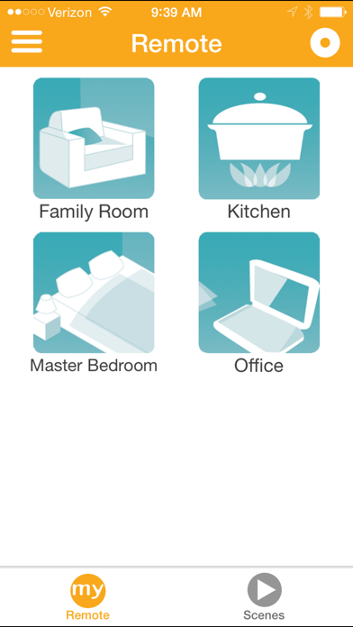 Somfy myLink screenshot 3