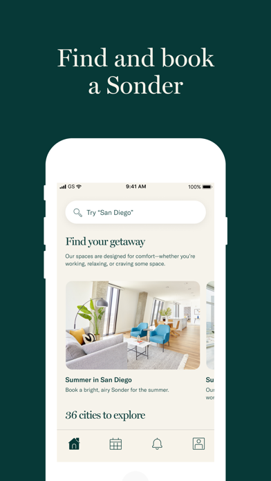 Sonder - A Better Way To Stay screenshot 1