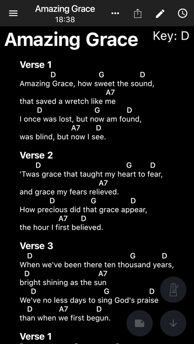 SongbookPro - Digital Songbook screenshot 3