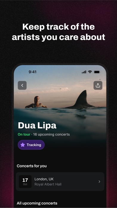 Songkick Concerts screenshot 5