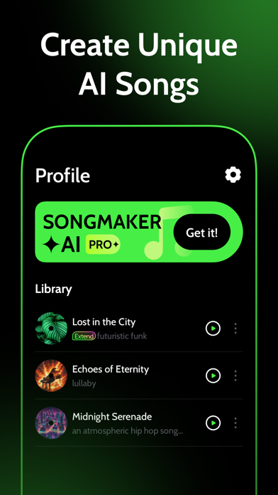 SongMaker-AI Music Generator screenshot 2