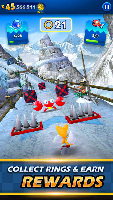 Sonic Dash: Fun Endless Runner screenshot 1